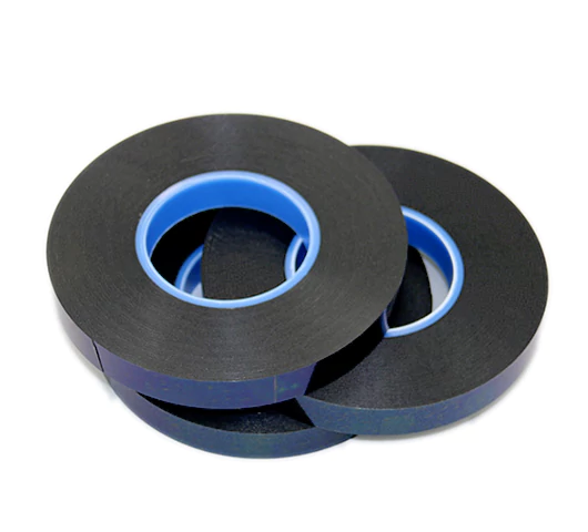 TESA 62645 black double sided foam tape with PET reinforcement